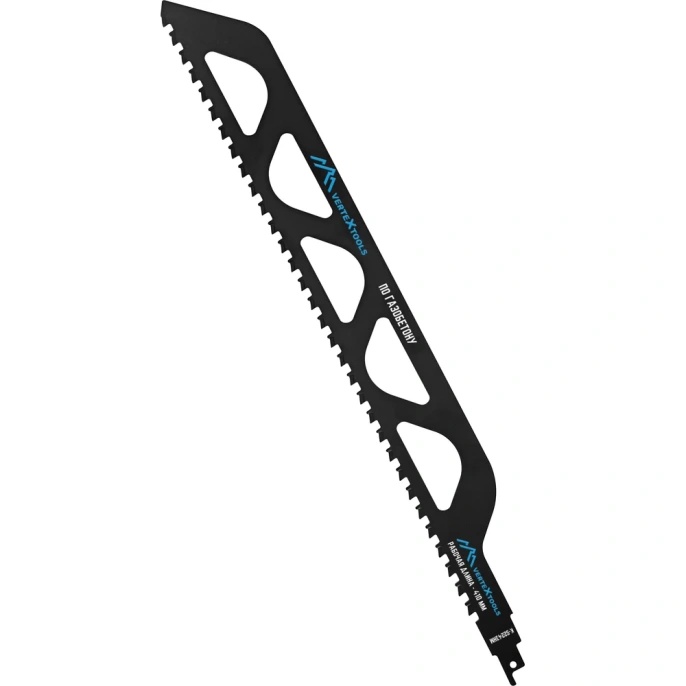 Полотно для сабельной электроножовки по газобетону 455 мм vertextools K-S2243HM