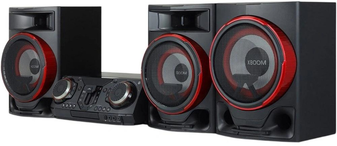 Минисистема LG CL88 черный 2900Вт FM USB BT CL88.DRUSLLX