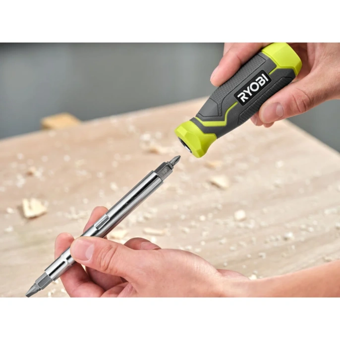 Отвертка со сменными битами Ryobi RHSDM1101 5132006049