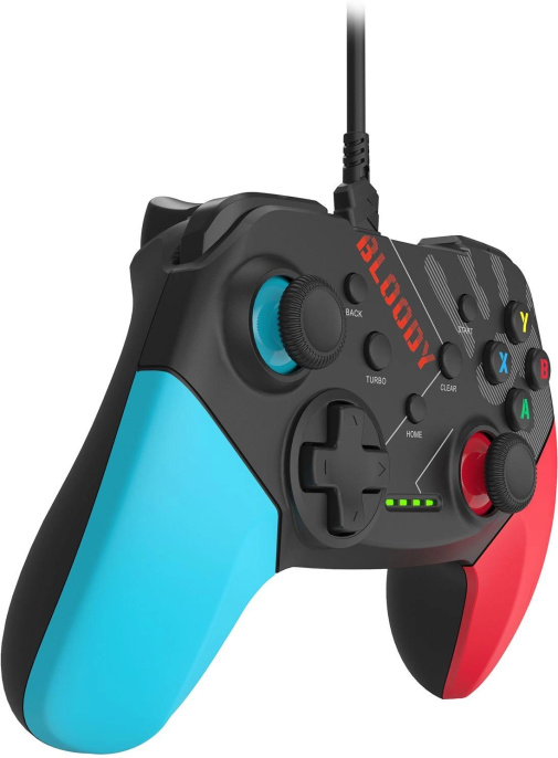 Геймпад проводной A4TECH Bloody GP30 Sports черный [gp30 sports blue]