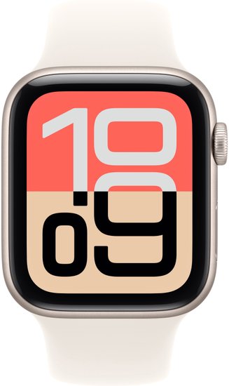 Смарт-часы Apple Watch SE 3 GPS 44mm Starlight Al Case Starlight Sport Band S/M A3325 MEHG4ET/A поддержка iOS, экран: OLED, шагомер, пульсометр, высотомер, акселерометр, гироскоп