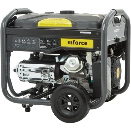 Бензиновый генератор 6,5 кВт; эл.стартер; ATS, колёса и ручки Inforce GL 6500 04-03-15