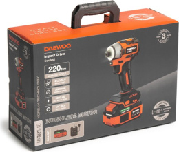 Винтоверт ударный аккумуляторный DAEWOO DAX 3521Li SET