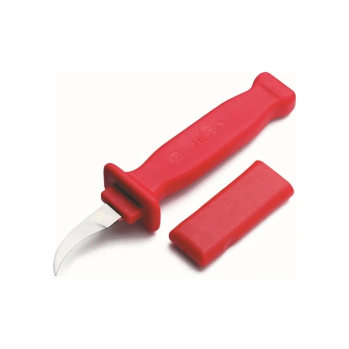 Кабельный нож с изоляцией 1000В, лезвие косое CIMCO 12 0045