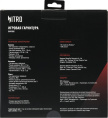 Гарнитура игровая Acer Nitro OHW306,  для компьютера, мониторные,  проводные, черный  / красный [zl.hdsee.00e]