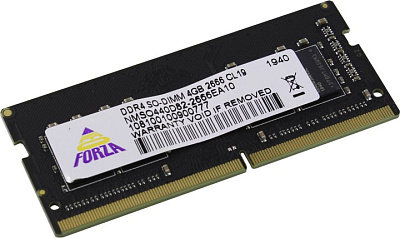 Модуль памяти Neo Forza NMSO440D82-2666EA10 DDR4 SODIMM 4Gb PC4-21300 CL19 (for NoteBook)