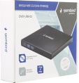 DVD±RW привод Gembird Внешний DVD-USB-02 USB 2.0 пластик, черный (099240)