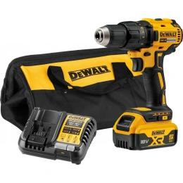 Аккумуляторная дрель-шуруповерт Dewalt DCD777P1, 18 В, 1750 об/мин, с АКБ 5 Ач и ЗУ, в сумке DCD777P1-QW