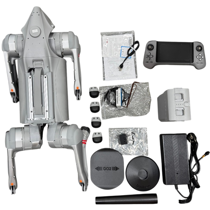 Бионический четырехопорный робот бренда Unitree модели Go2 версии EDU Plus