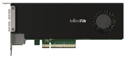MikroTik CCR2004-1G-2XS-PCIe Сетевая карта 1RJ45 1Гбит, 2*SFP28 25Гбит, 4Гб DDR4 Ram, low profile 2U