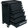 Инструментальная тележка Inforce 7 ящиков, габариты без упаковки 755х465х935мм, 07-01-18