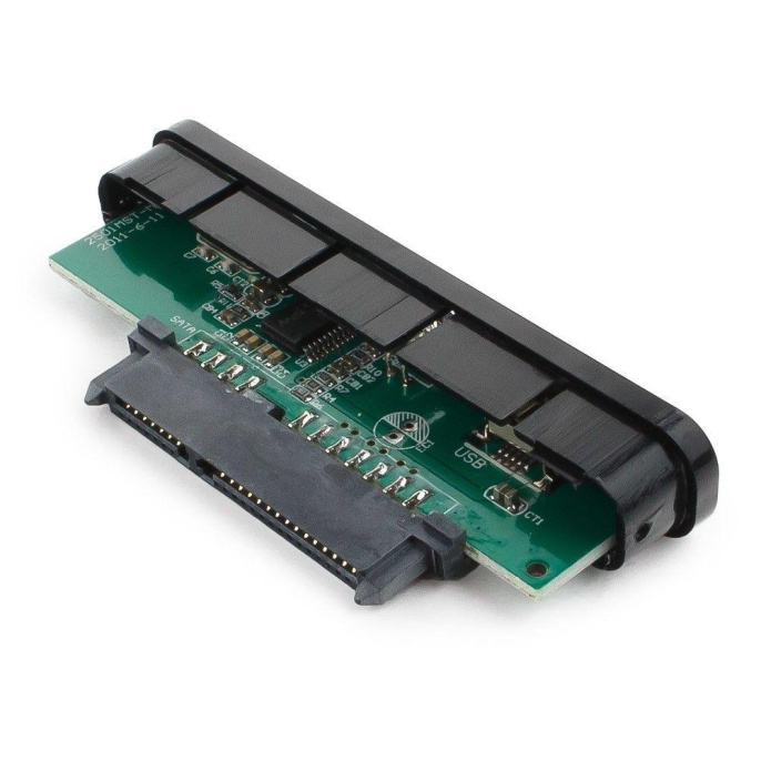 Внешний корпус 2.5" Gembird USB 2.0 SATA металл серебро EE2-U2S-5-S
