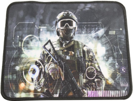 Игровой коврик для мыши SVEN MP-G01S Soldier 230x200x2мм, ткань + резина SV-016272