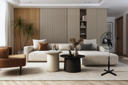 Вентилятор напольный Ac Electric AFF-505B 40Вт скоростей:3 черный (24056690)