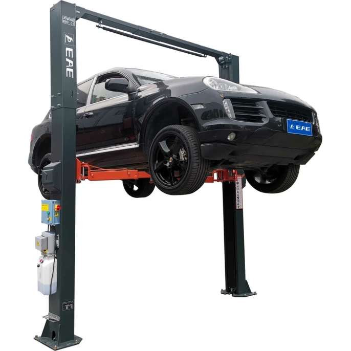 Двухстоечный электрогидравлический подъёмник Everlift г/п 3,5 т, верхняя синхронизация, 3места, RAL7021+2004 EE-С9.М