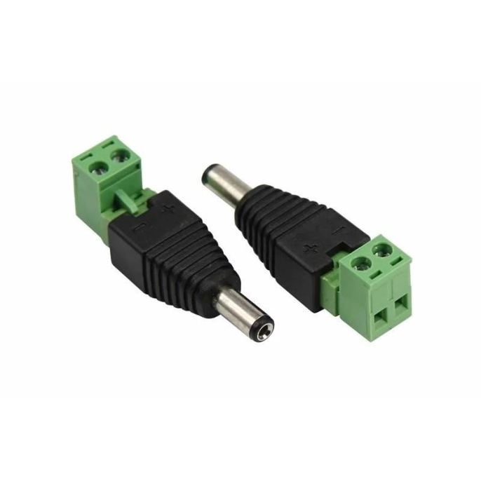 Rexant 14-0314 РАЗЪЁМ питания штекер 2.1х5.5 с клеммной колодкой блистер 50 шт