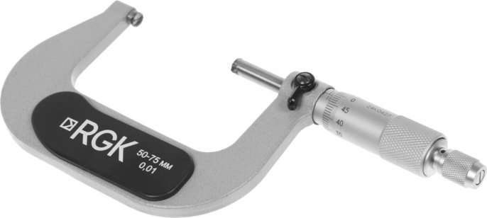 Микрометр RGK MCM-75,  50-75 мм,  разм.шага:0.01мм [756983]