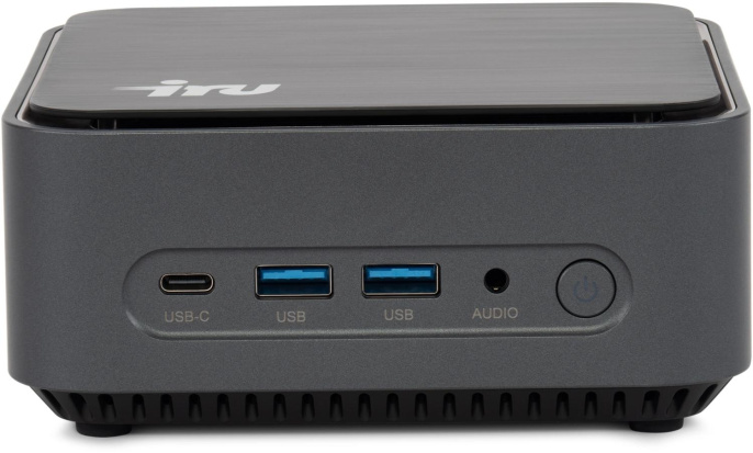 Неттоп IRU Planio 110ALCN N100 0.8 8Gb SSD256Gb UHDG без ОС GbitEth WiFi BT 30W черный RUS 2163802