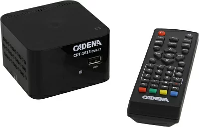 Проигрыватель CADENA CDT-1813 (Full HD A/V Player HDMI RCA USB2.0 DVB-T2 ПДУ) 046/91/00049597