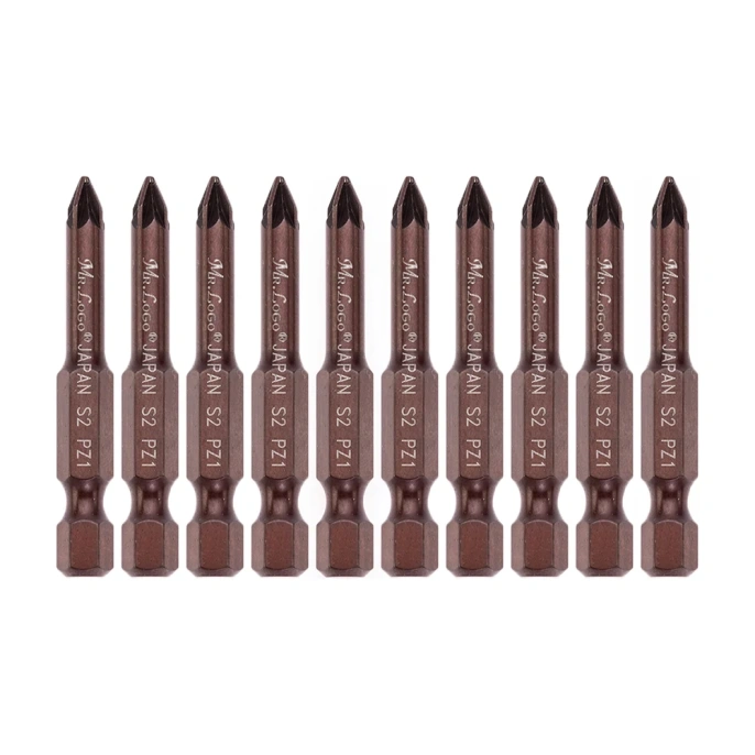 Бита PZ1, 50 мм, сталь - S2, 10 шт Mr. Logo A050PZ1-10