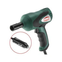 Ударный гайковерт Hammer flex 12в 380нм автомобильный в кейсе GWT380A 680342