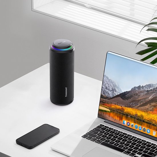 Портативная колонка Tronsmart T8 Серый (номинальная мощность 40 Вт, питание: от аккумулятора, Bluetooth 5.3, влагозащита IPX7, время работы: 18 ч)