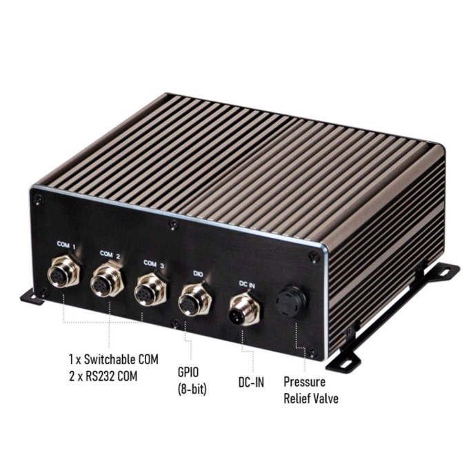 Одноплатный компьютер GIGAIPC QBiX-WP-WHLA8265H-A1 IP67 - Industrial water proof system with Intel® Core™ i5-8265U Processor