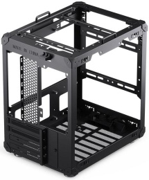 Корпус без блока питания Case JONSBO C6 Handle, Mini-Tower, no fan, 1xUSB-A 3.0 + 1xUSB-C 3.1, mATX, mITX Black (C6 Handle Black)