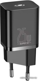 Сетевое зарядное устройство Baseus CCSP020101 Super Si Quick Charger 1C 25W EU Black