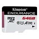Карта памяти Kingston SDCE/64GB microSDXC Memory Card 64Gb UHS-I U1