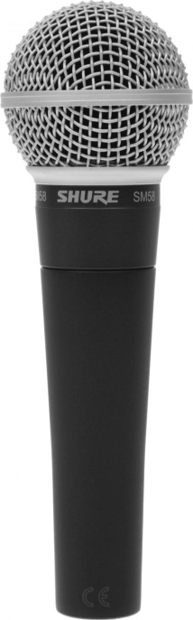 Микрофон проводной Shure SM58SE черный/серебристый