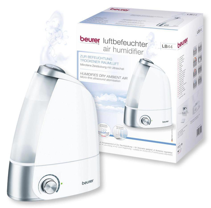 Увлажнитель воздуха Beurer LB44 25Вт ультразвуковой белый