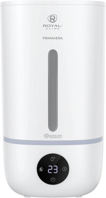 Увлажнитель воздуха ультразвуковой Royal Clima RUH-PV350/5.0E-WT,  5л,  белый