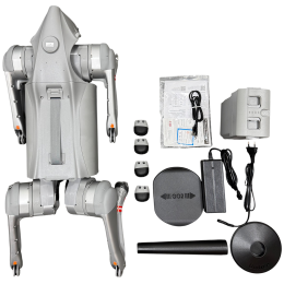 Бионический четырехопорный робот бренда Unitree модели Go2 версии PRO, в комплекте с Контроллером джойстиком для управления роботами Unitree модели Go2 (GO2-PRO)