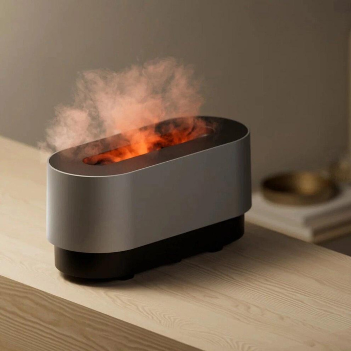 Увлажнитель воздуха Deerma DEM-PX310W ультразвуковой серебристый/черный