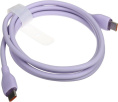 Кабель Baseus P10355702511-B3 Pudding Series Fast Charging Cable Type-C to Type-C 100W 1.2m Nebula Purple (CB000055)