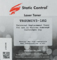 Тонер STATIC CONTROL TRSUNIV3-1KG,  для Samsung ML2160/SCX3400/M2020/M2070,  черный, 1000грамм, флакон