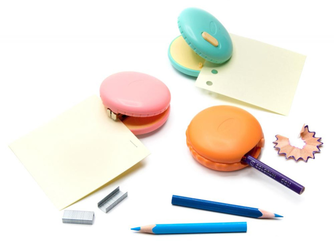 Настольный набор Kw-Trio 6351 Macaron 3 предмета пластик ассорти (06351)