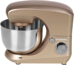 Миксер планетарный StarWind SPM5181, 1300Вт, золотистый