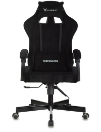 Кресло игровое Knight Terminator черный Light-20 крестов. металл