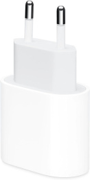 Сетевое зарядное устройство Apple A2347,  USB-C, 20Вт, 2.2A, белый [md3j4zm/a]