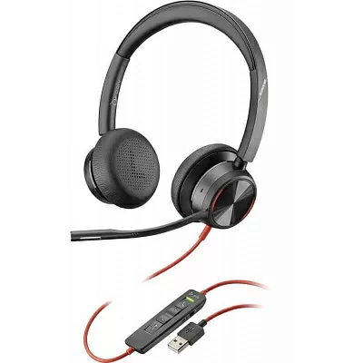 Гарнитура проводная PLANTRONICS BLACKWIRE 8225, BW8225-M USB-A, WW (214408-01)