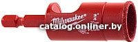 Сверло Milwaukee Diamond Plus 20мм (49560515) (алмазное, обрабатываемый материал: керамогранит, металл, плитка, стекловолокно, фарфор, рабочий диаметр: 20 мм, посадочный диаметр: 1/4" Hex)