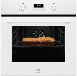 Духовой шкаф электрический Electrolux EOF3H40BW,  65л,  дверца с 2 стеклами,  белый