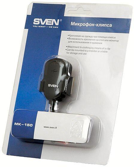 Микрофон Sven MK-150, черный [sv-0430150]