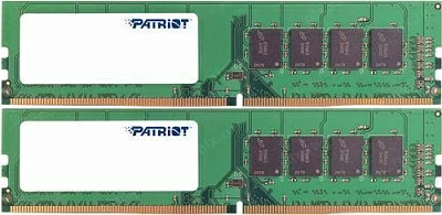 Память DDR4 2x8GB 2666MHz Patriot PSD416G2666K Signature RTL PC4-21300 CL19 DIMM 288-pin 1.2В kit single rank Ret