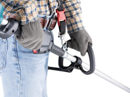 Триммер электрический Makita DUR190LZX3,  аккумуляторный,  18В,  без АКБ,  без ЗУ