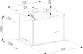 Вытяжка встраиваемая Weissgauff Dubhe 450 White белый управление: кнопочное (1 мотор)