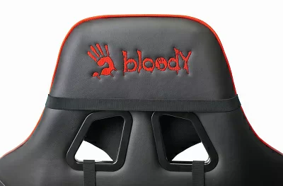Кресло игровое A4 BLOODY GC-400 черный/красный