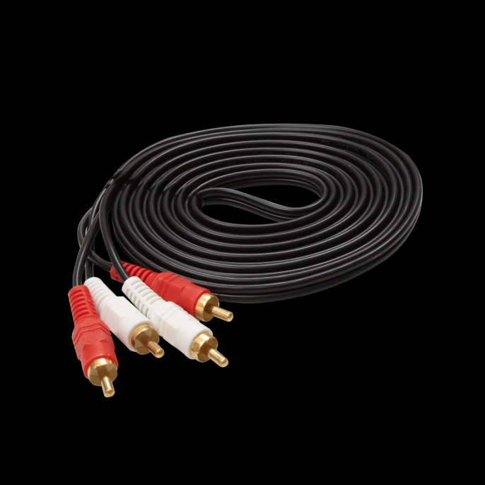 Bion Кабель аудио, 2RCA - 2RCA, 3 м [BXP-CCA-2R2R-030M]